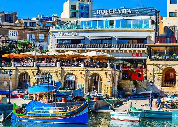 1br Near St Julians Hotspots With Ac By 360 Estates *