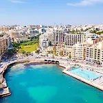 公寓 1br Near St Julians Hotspots With Ac By 360 Estates Saint Julian's