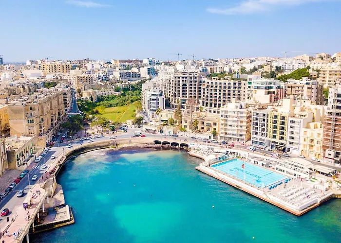 Апартаменты 1br Near St Julians Hotspots With Ac By 360 Estates Сент Джулианс